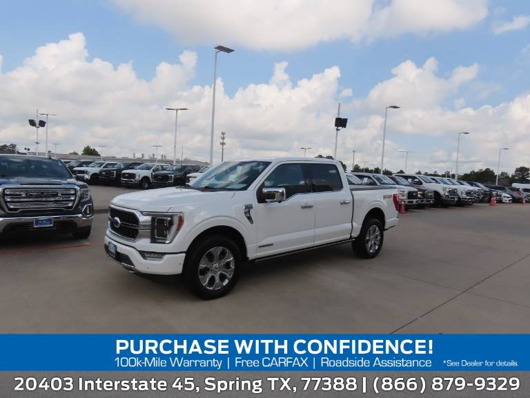 2021 Ford F-150 Platinum 4WD SuperCrew 5.5' Box