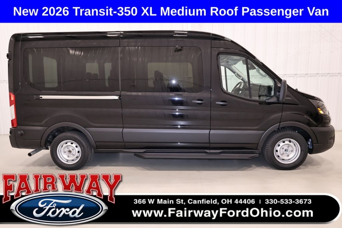 2026 Ford Transit 350 XL Med Roof Sliding Pass. 148's photo