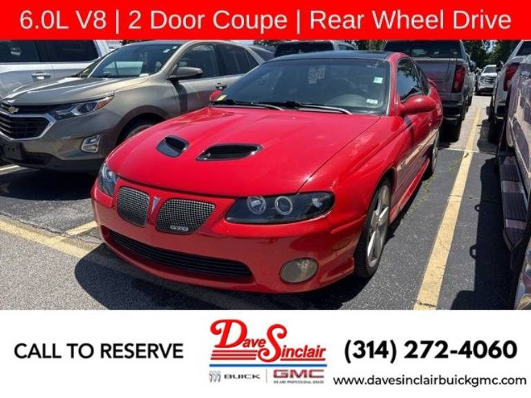2005 Pontiac GTO 2DR Coupe