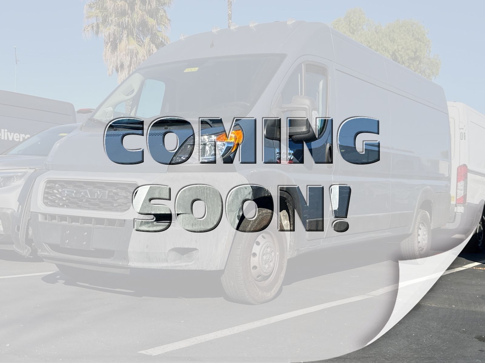 2019 RAM ProMaster 3500 High Roof