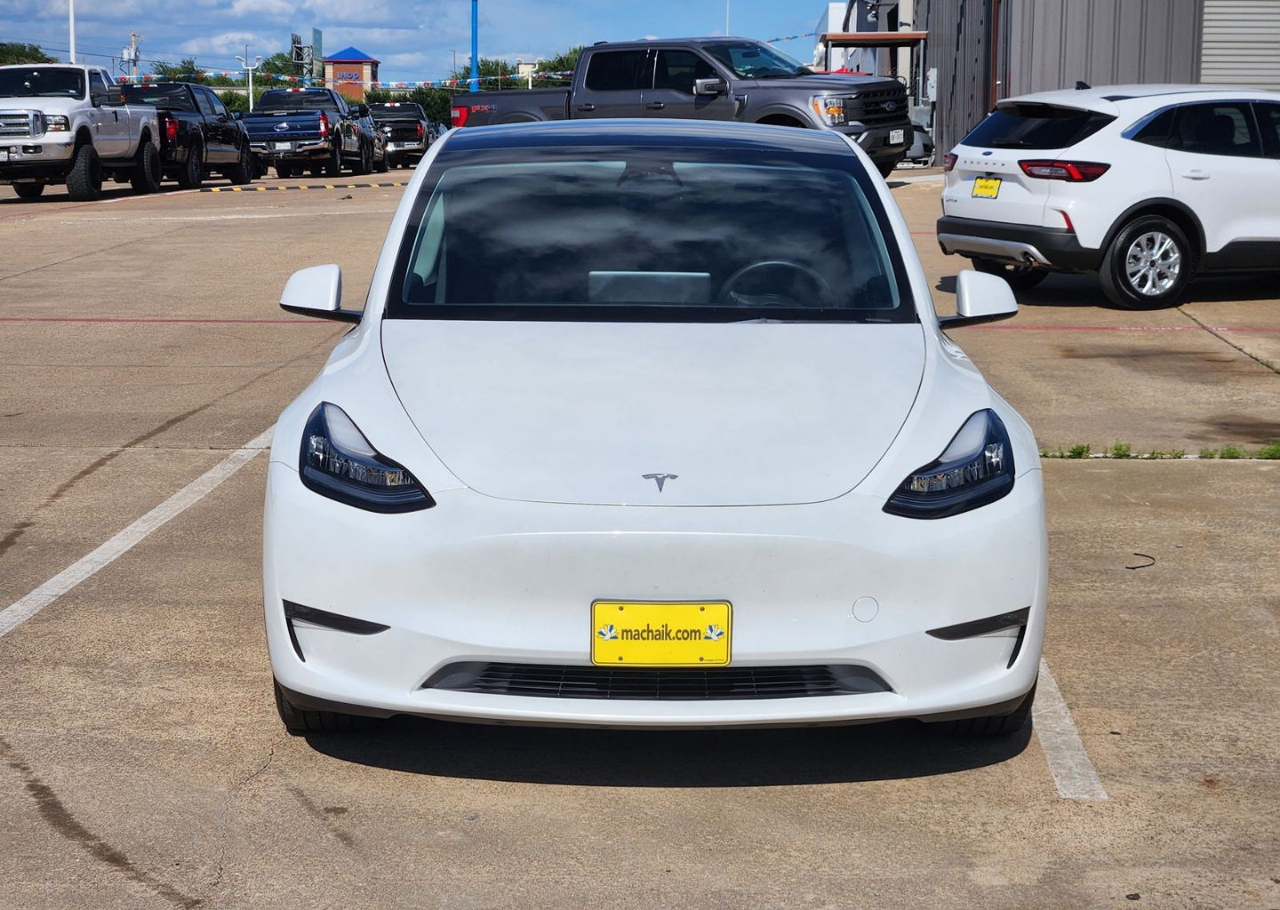 Used 2023 Tesla Model Y Long Range with VIN 7SAYGDEE3PA037761 for sale in DeSoto, TX