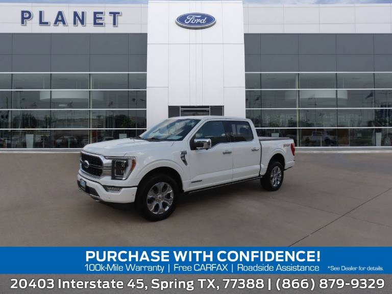 2021 Ford F-150 Platinum 4WD SuperCrew 5.5' Box