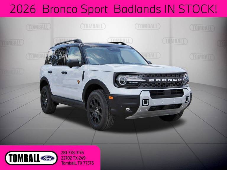 2026 Ford Bronco Sport Badlands