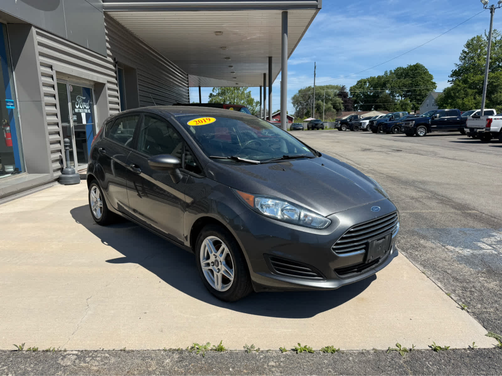 Used 2019 Ford Fiesta SE with VIN 3FADP4EJ1KM126556 for sale in Williamson, NY