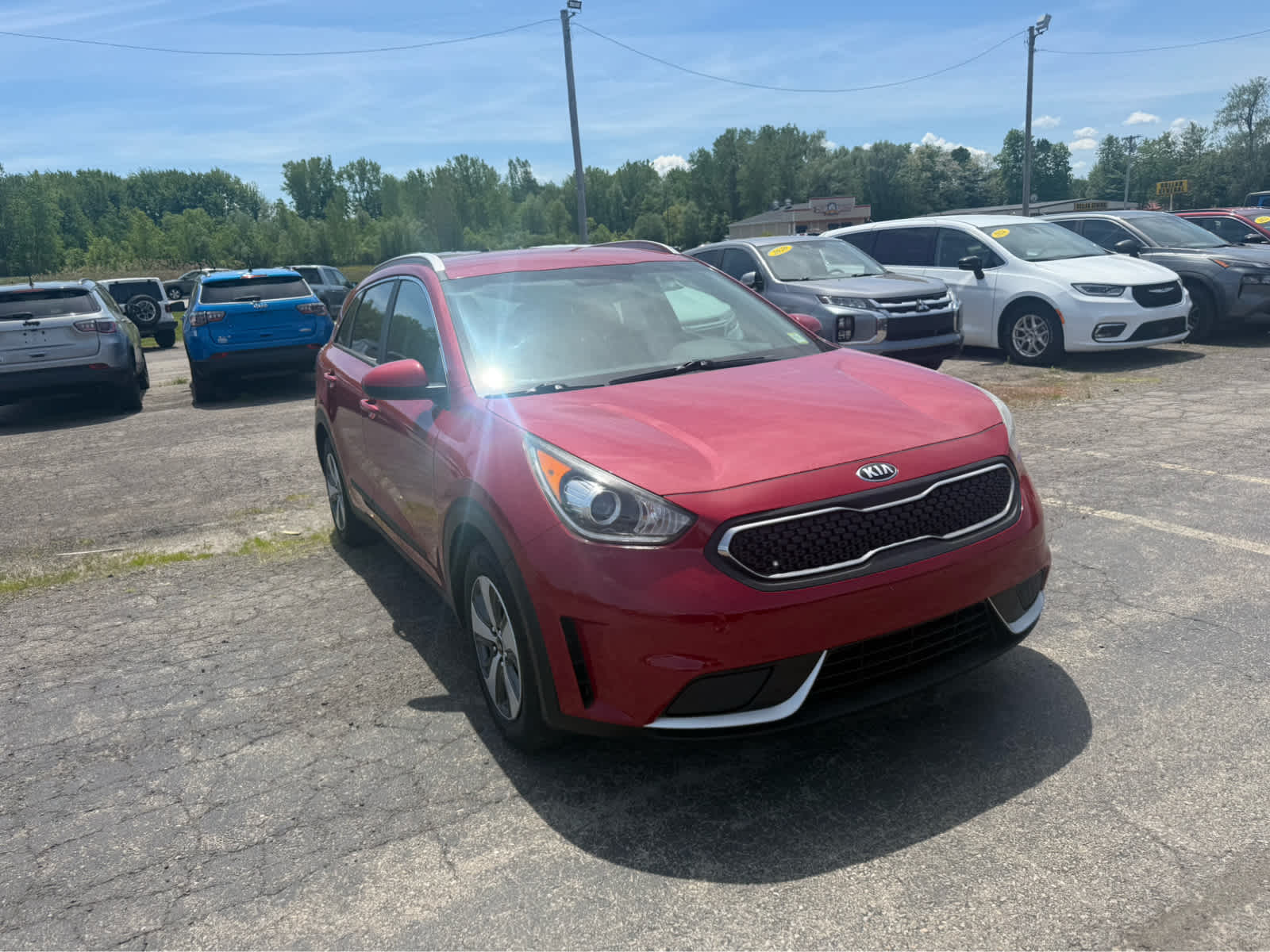Used 2018 Kia Niro LX with VIN KNDCB3LC1J5110333 for sale in Williamson, NY
