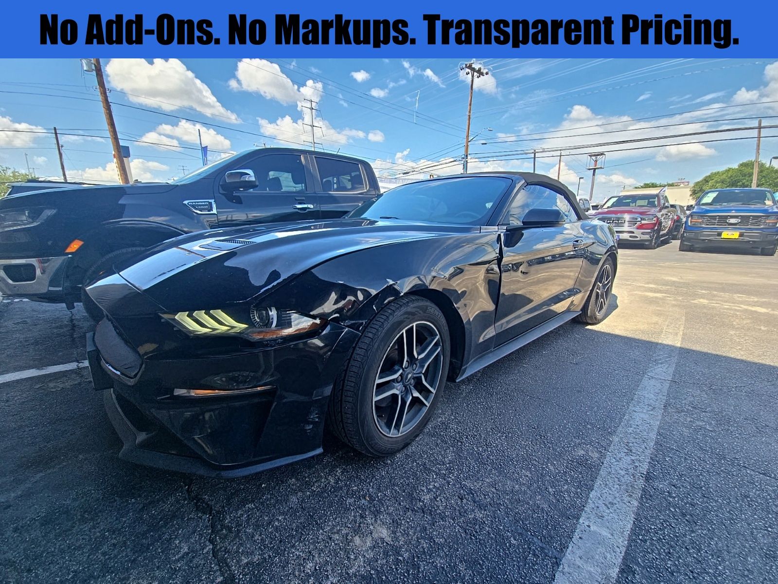 2018 Ford Mustang EcoBoost Convertible Premium's photo