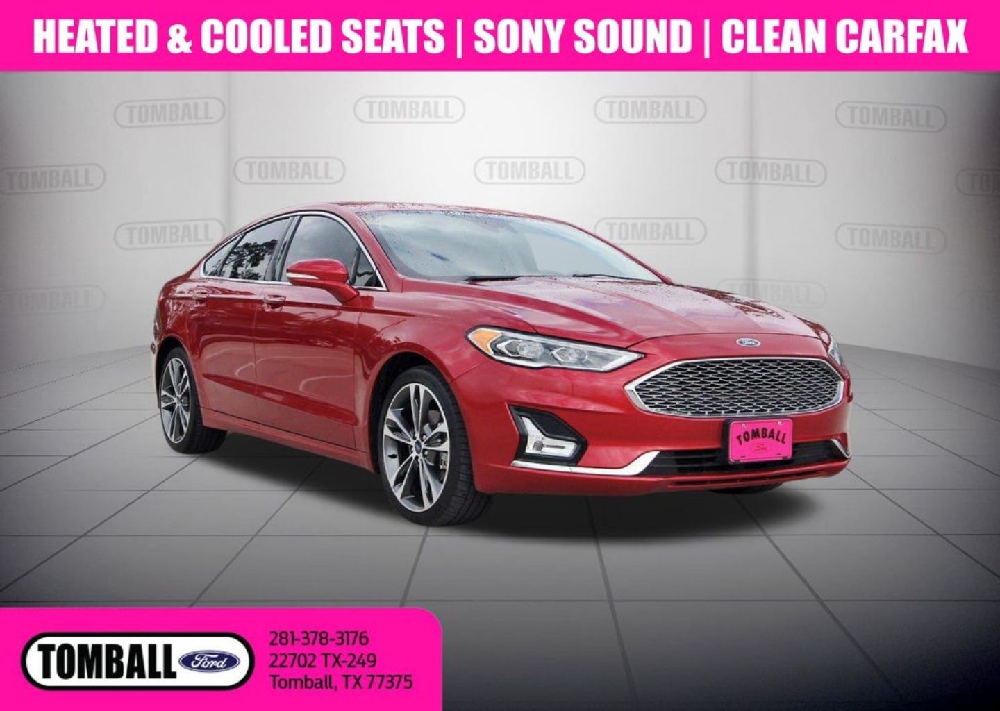 2020 Ford Fusion Titanium FWD's photo