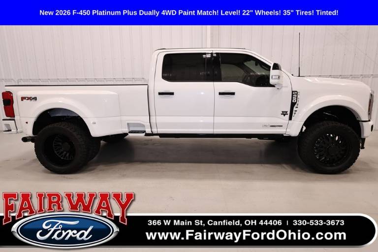 2026 Ford F-450SD Platinum Plus
