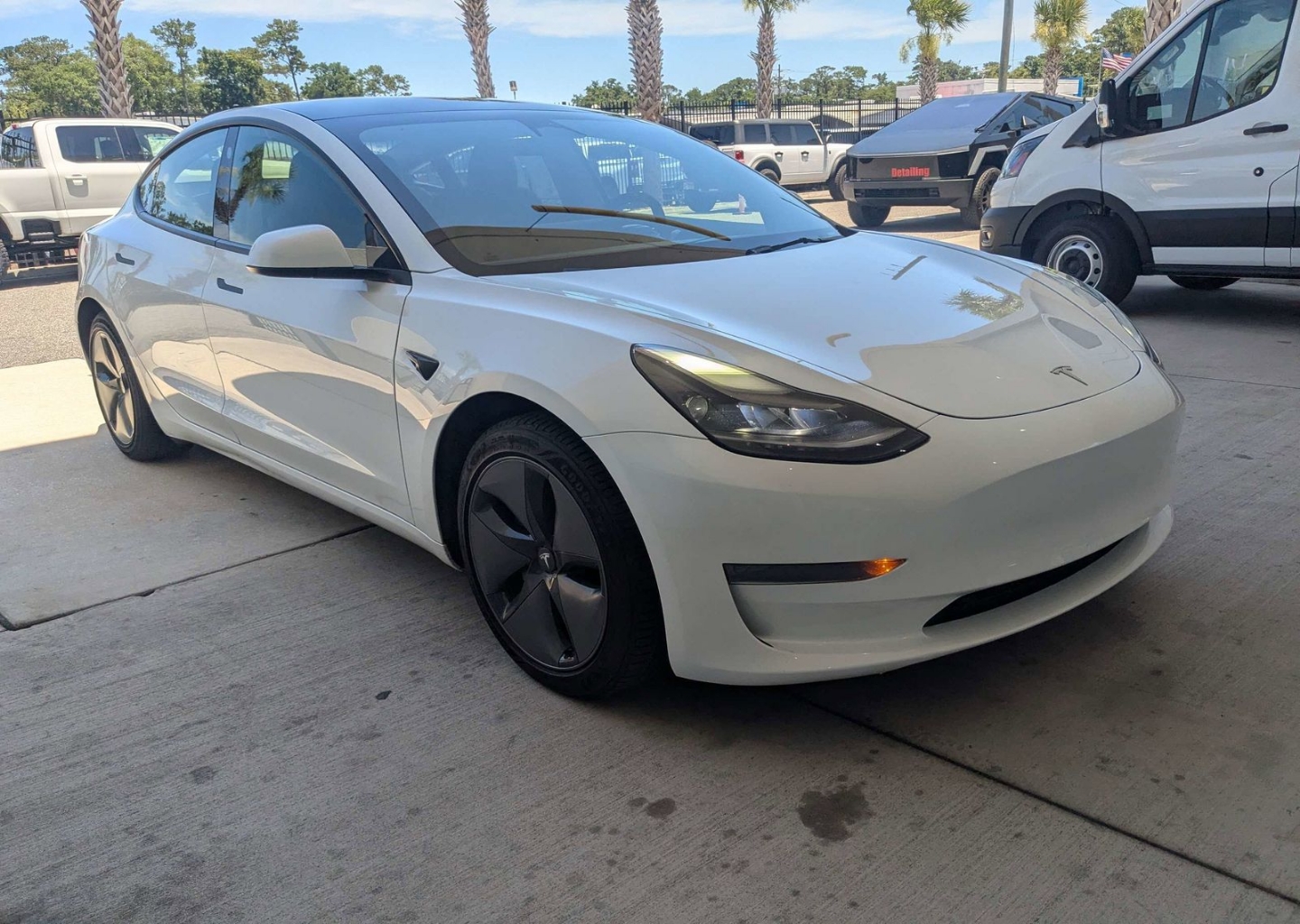 Used 2023 Tesla Model 3 Base with VIN 5YJ3E1EA0PF468487 for sale in Jacksonville, FL