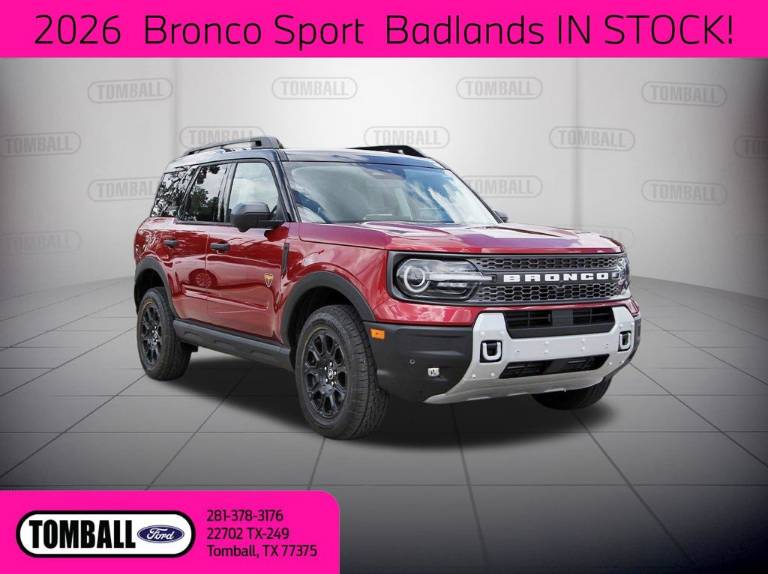 2026 Ford Bronco Sport Badlands