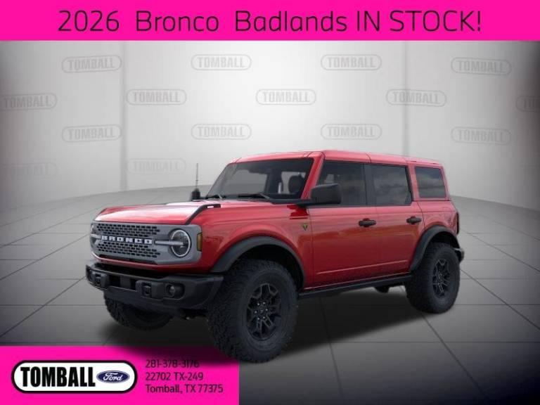 2026 Ford Bronco Badlands