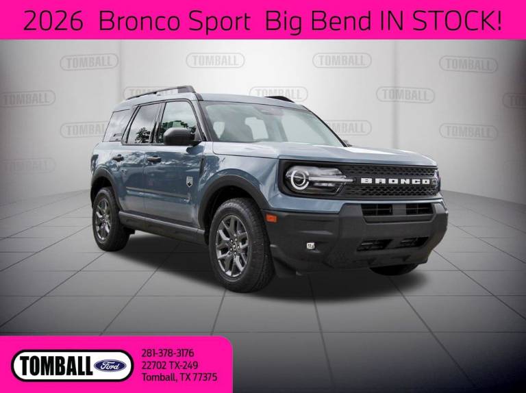 2026 Ford Bronco Sport BIG Bend