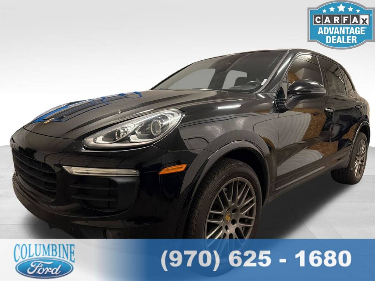 2018 Porsche Cayenne Platinum Edition's photo