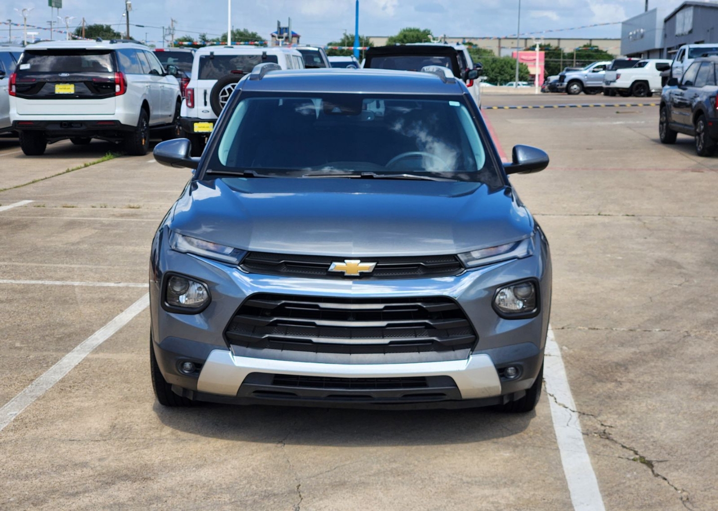 Used 2021 Chevrolet Trailblazer LT with VIN KL79MPSL4MB058597 for sale in DeSoto, TX
