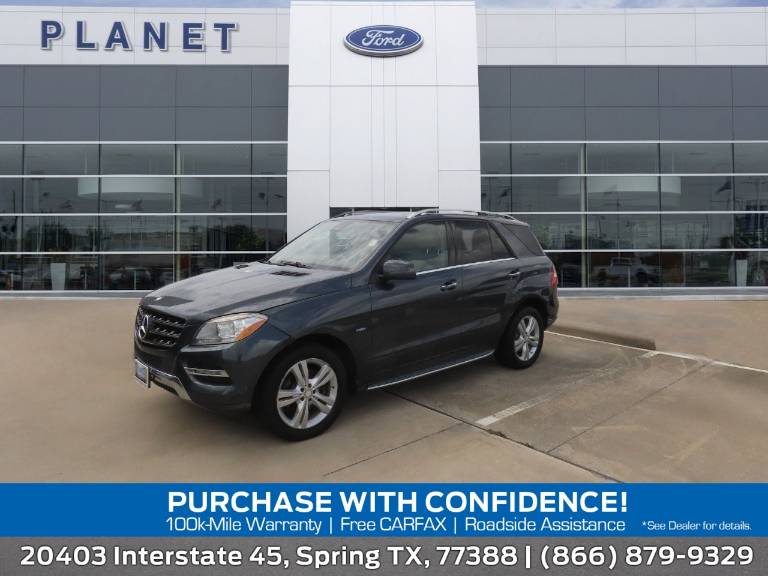 2012 Mercedes-Benz M Class 4MATIC® 4DR ML 350