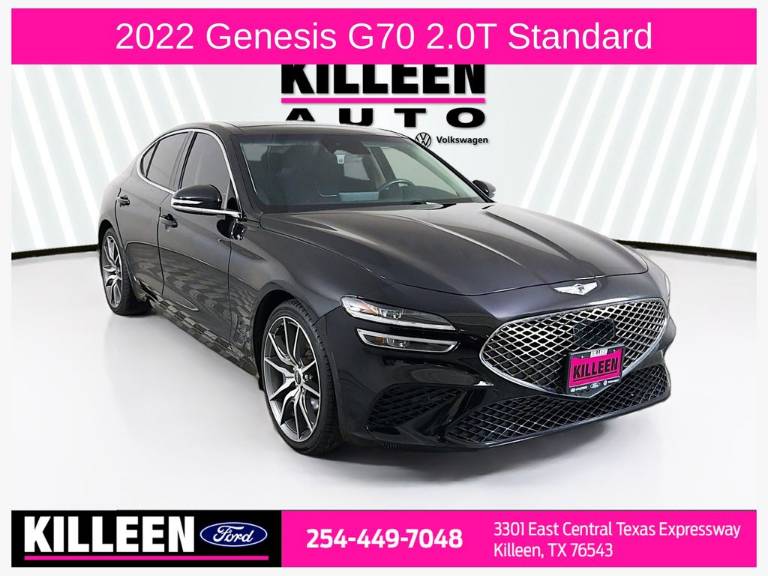 2022 Genesis G70 2.0T
