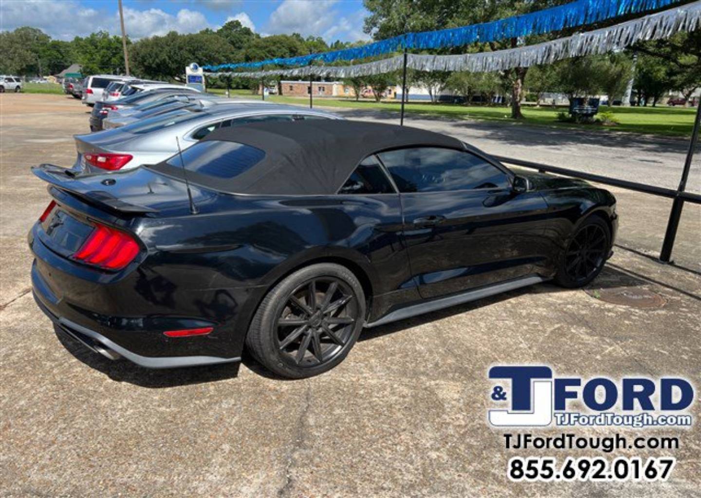 Used 2019 Ford Mustang EcoBoost Premium with VIN 1FATP8UH7K5172304 for sale in Ville Platte, LA