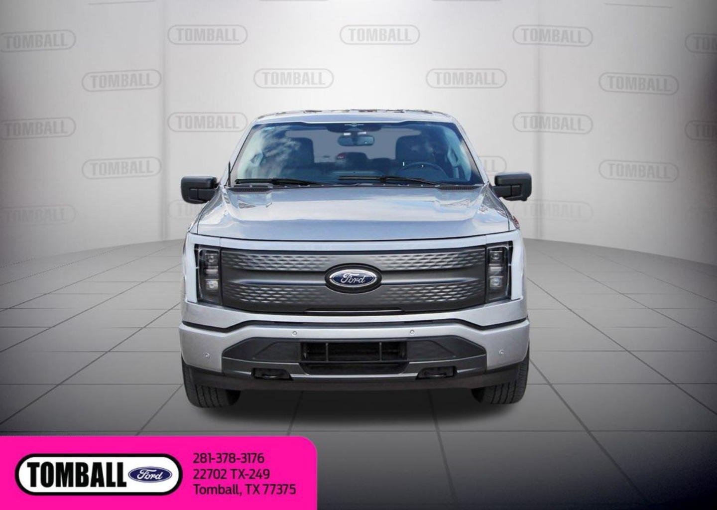 Used 2023 Ford F-150 Lightning XLT with VIN 1FTVW1EV7PWG42642 for sale in Tomball, TX