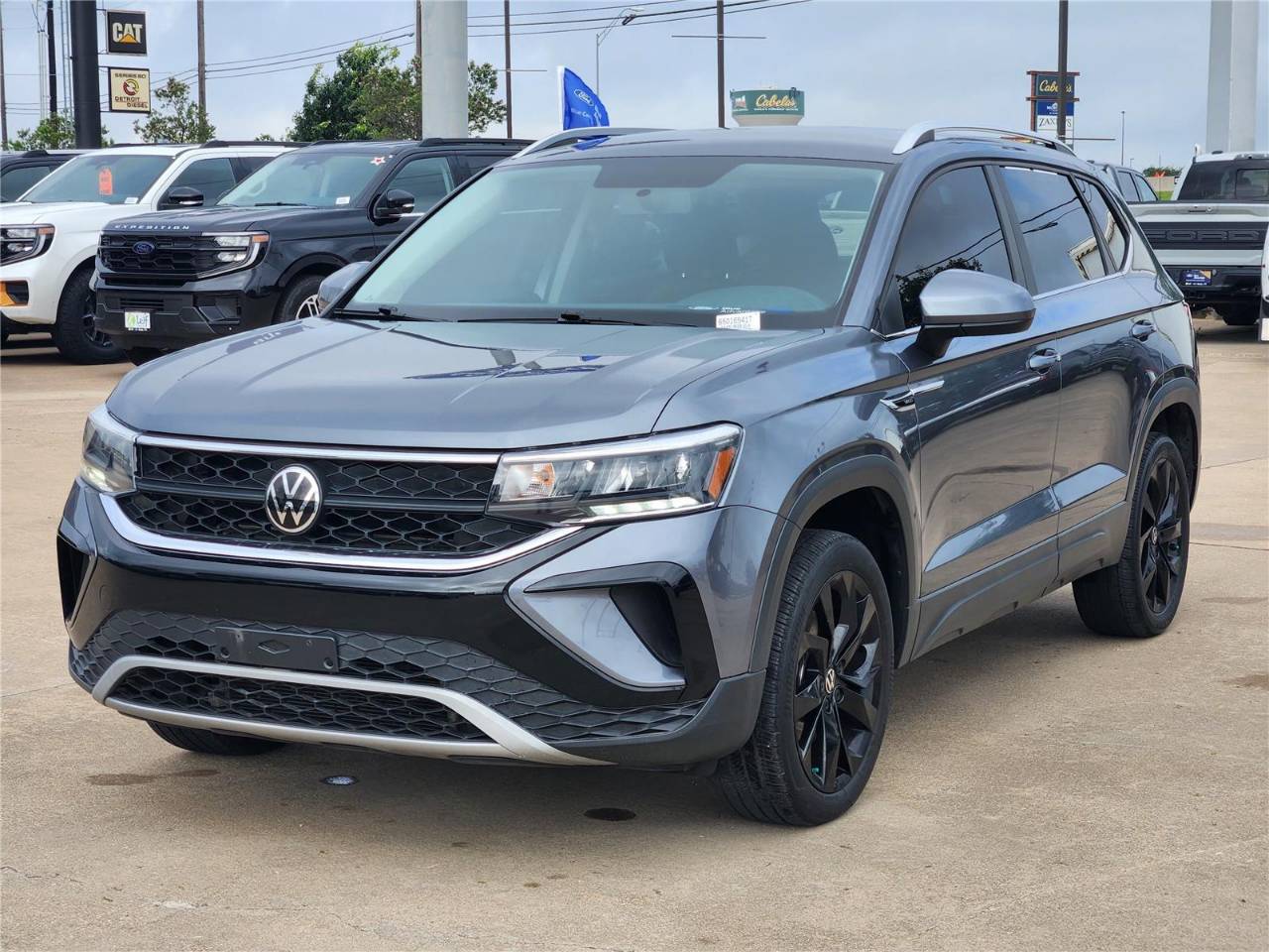 Certified 2022 Volkswagen Taos SE with VIN 3VVRX7B27NM078002 for sale in Buda, TX