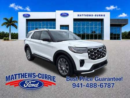 2025 Ford Explorer Platinum