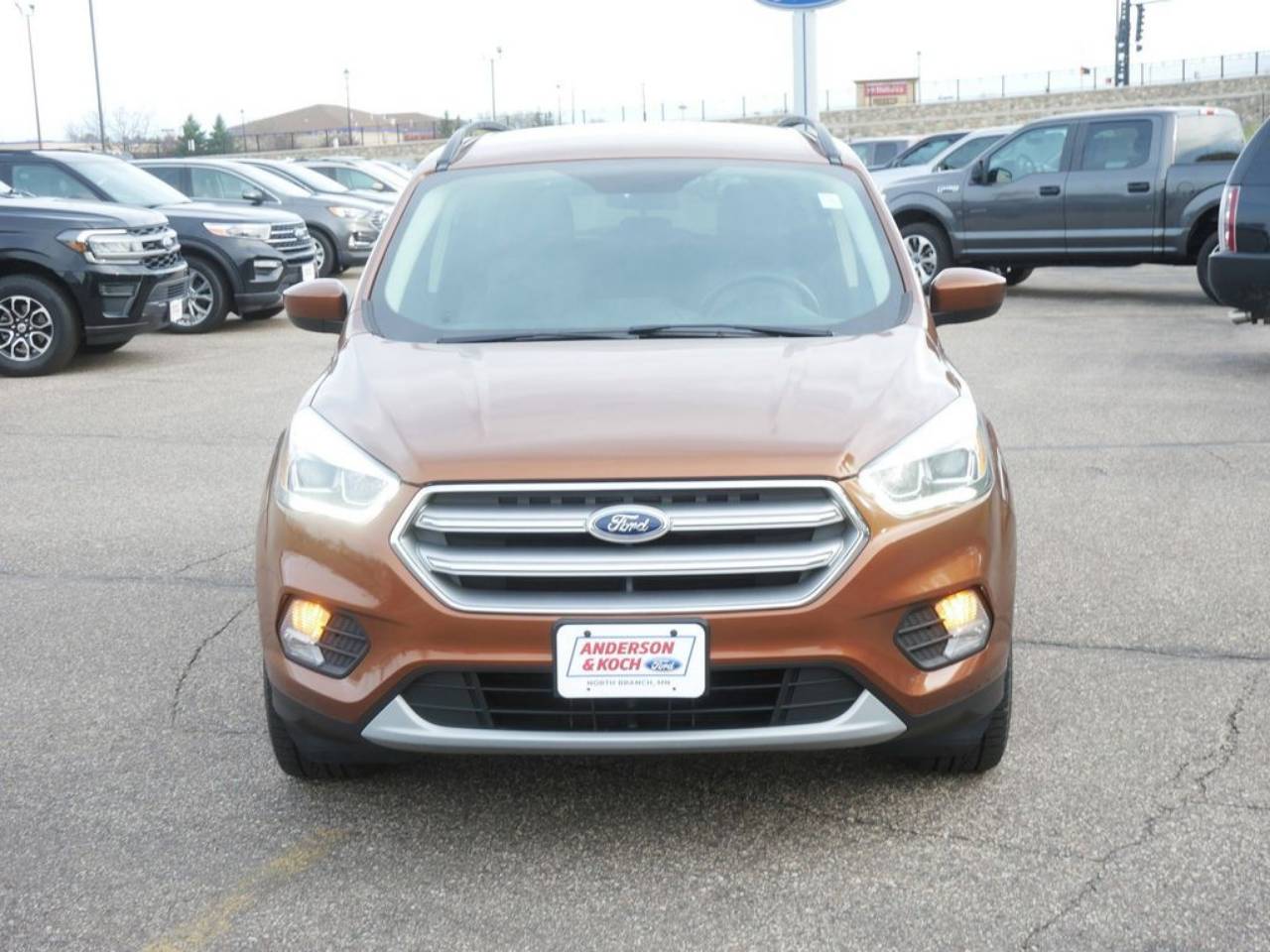 Used 2017 Ford Escape SE with VIN 1FMCU9GD6HUA20994 for sale in North Branch, Minnesota