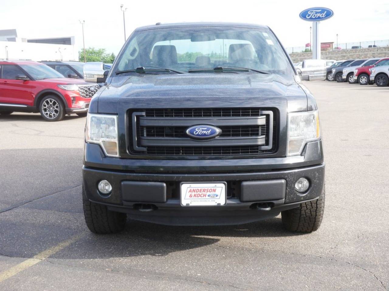 Used 2013 Ford F-150 STX with VIN 1FTFX1EF4DFD03665 for sale in North Branch, Minnesota