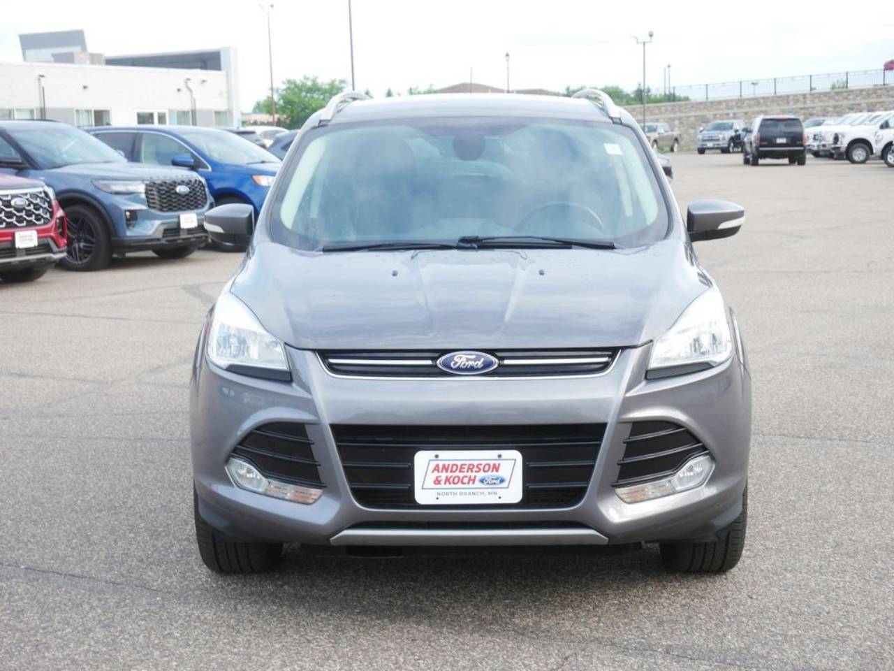 Used 2014 Ford Escape Titanium with VIN 1FMCU9J92EUB41098 for sale in North Branch, Minnesota