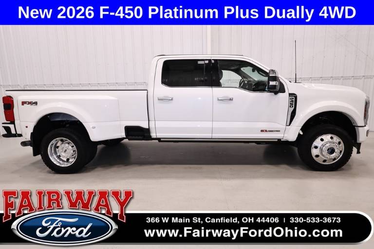 2026 Ford F-450SD Platinum Plus
