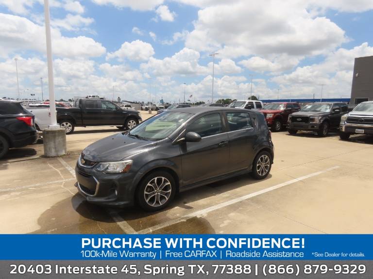 2017 Chevrolet Sonic 5DR HB Auto LT w/1SD