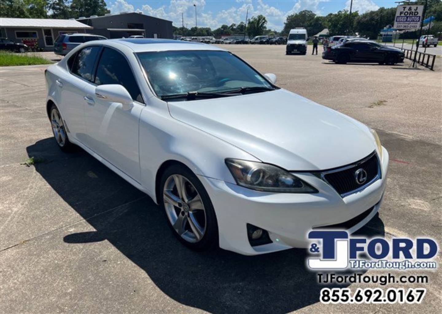 Used 2012 Lexus IS 250 with VIN JTHBF5C22C5182744 for sale in Ville Platte, LA