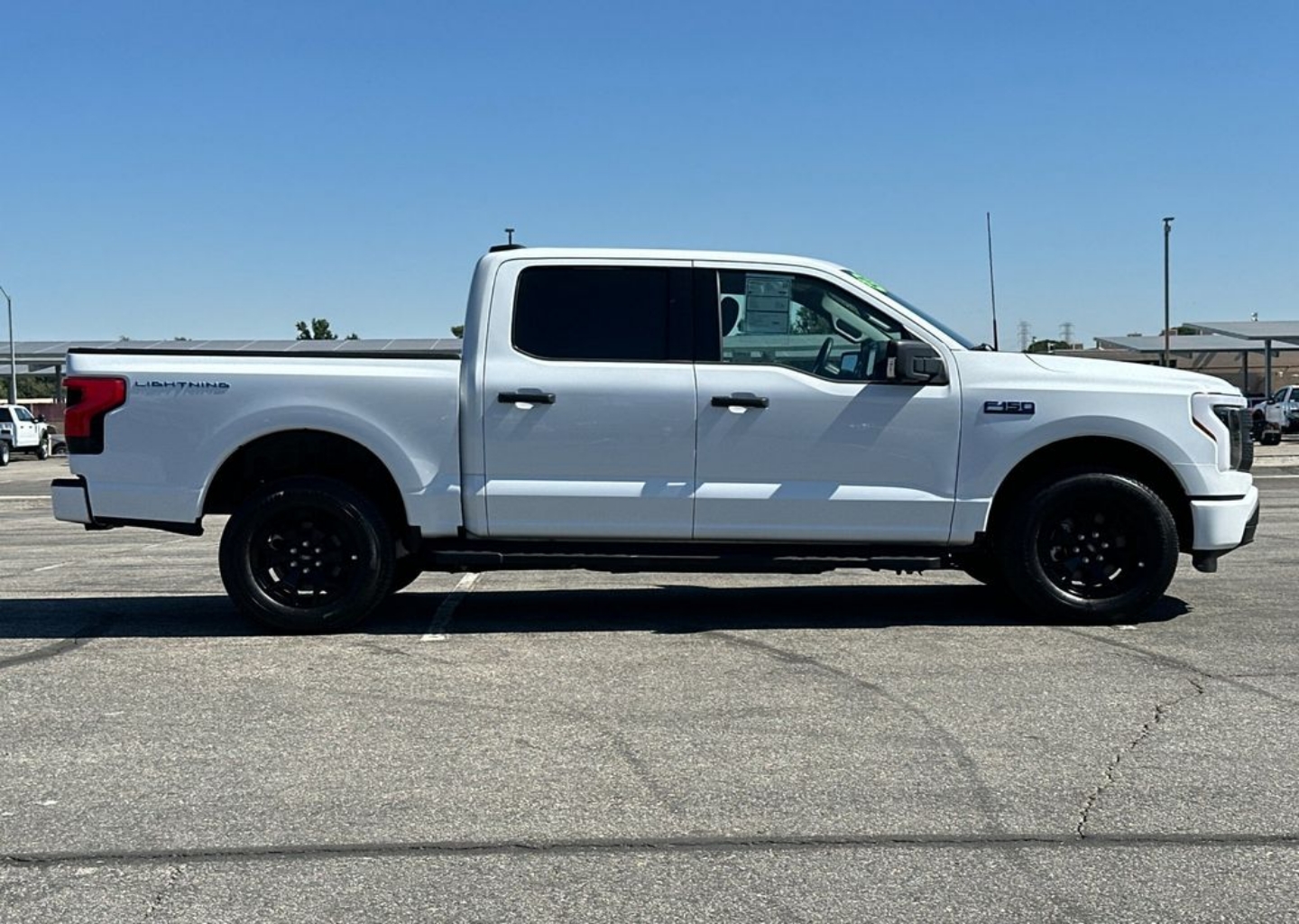 Certified 2025 Ford F-150 Lightning XLT with VIN 1FTVW3LK1SWG25798 for sale in Bakersfield, CA