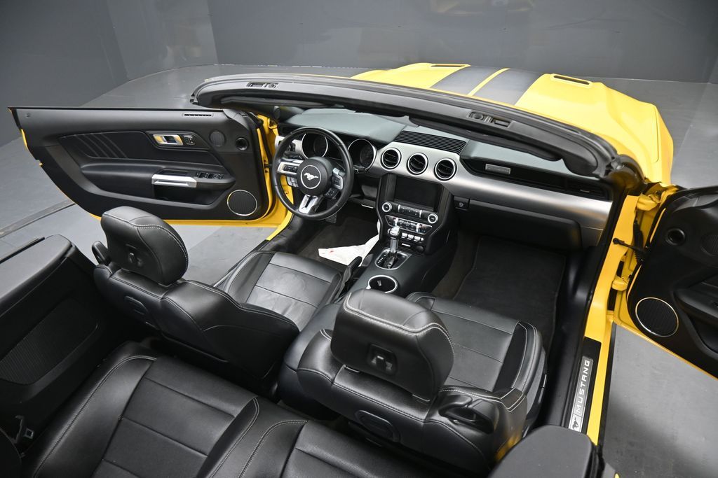 Used 2018 Ford Mustang EcoBoost Premium with VIN 1FATP8UH5J5127361 for sale in Beaumont, TX