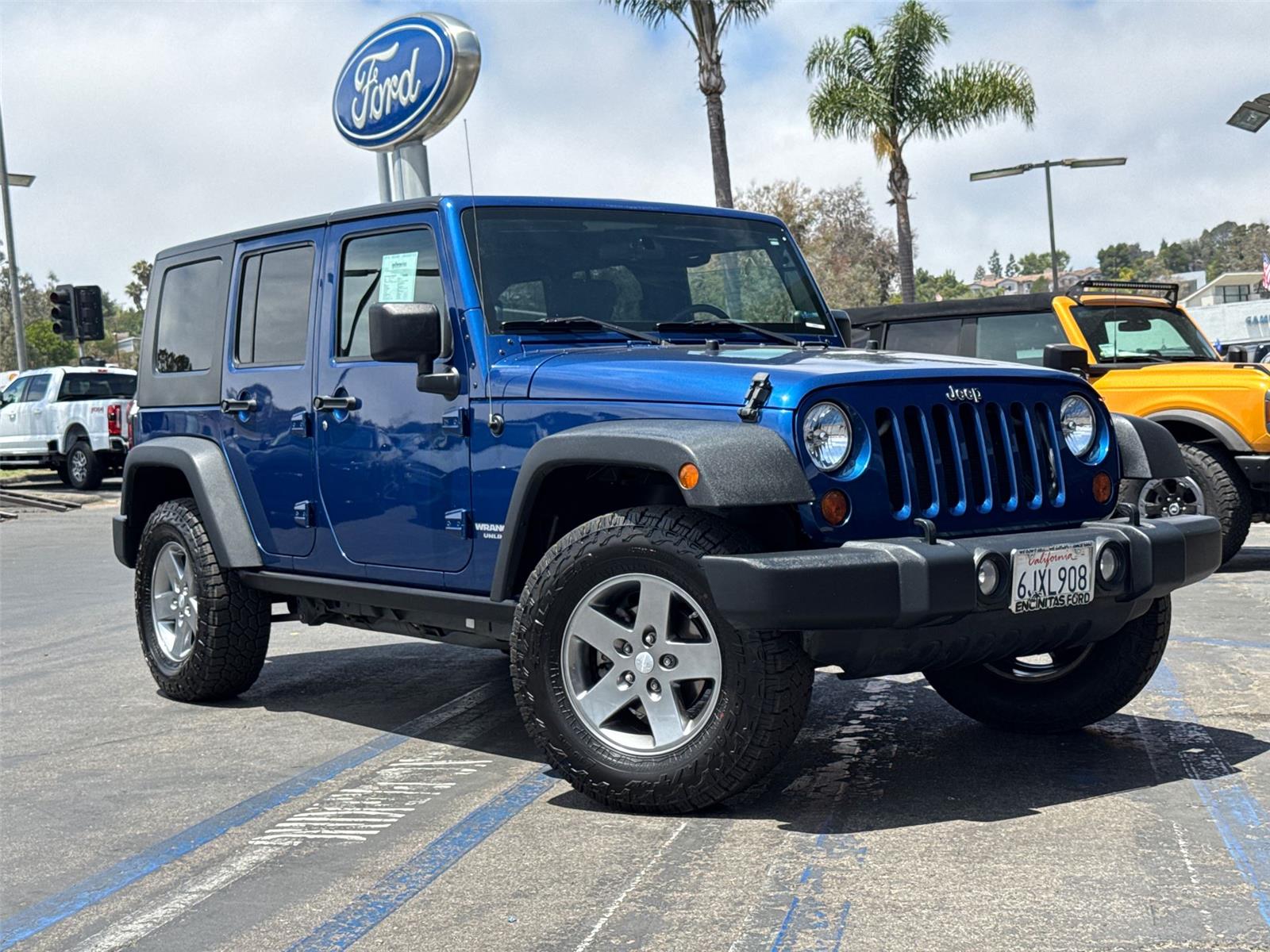 Used 2010 Jeep Wrangler Unlimited Rubicon with VIN 1J4BA6H11AL135259 for sale in Encinitas, CA