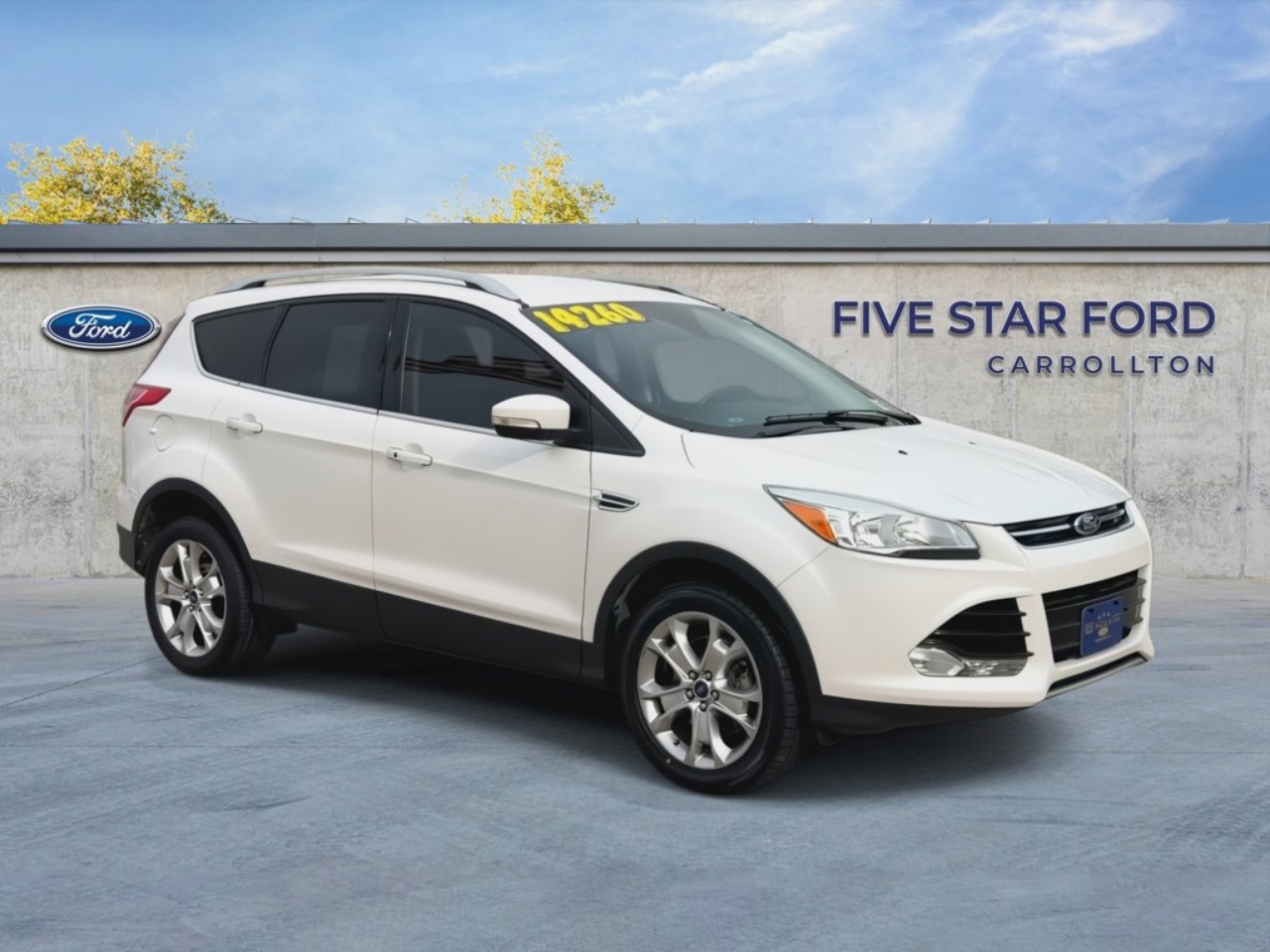 Used 2015 Ford Escape Titanium with VIN 1FMCU0J95FUC61202 for sale in Carrollton, TX
