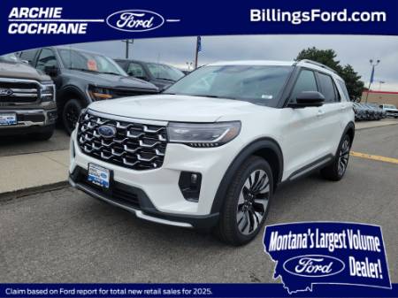 2026 Ford Explorer PLATINUM 4WD