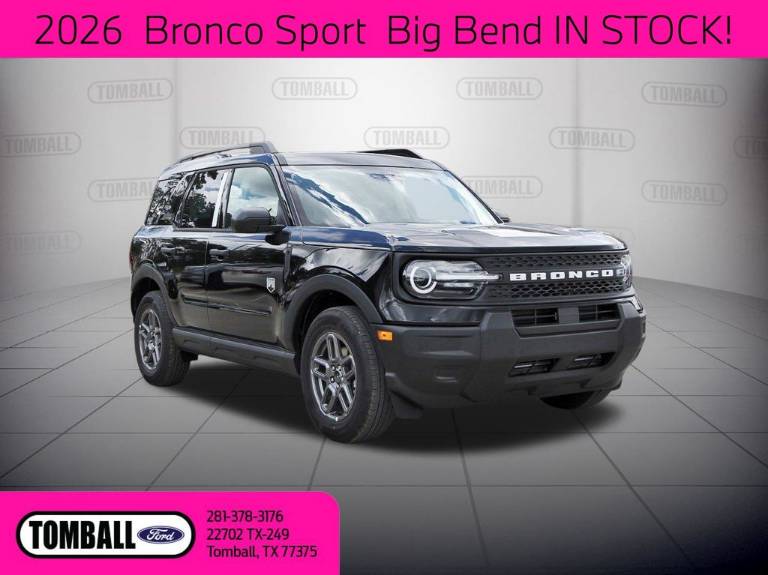 2026 Ford Bronco Sport BIG Bend