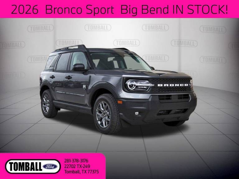 2026 Ford Bronco Sport BIG Bend