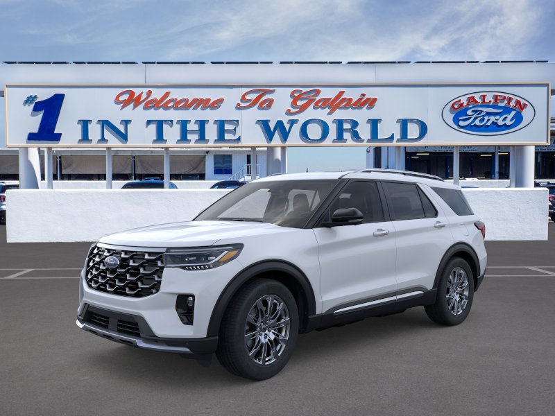 New 2026 Ford Explorer Platinum