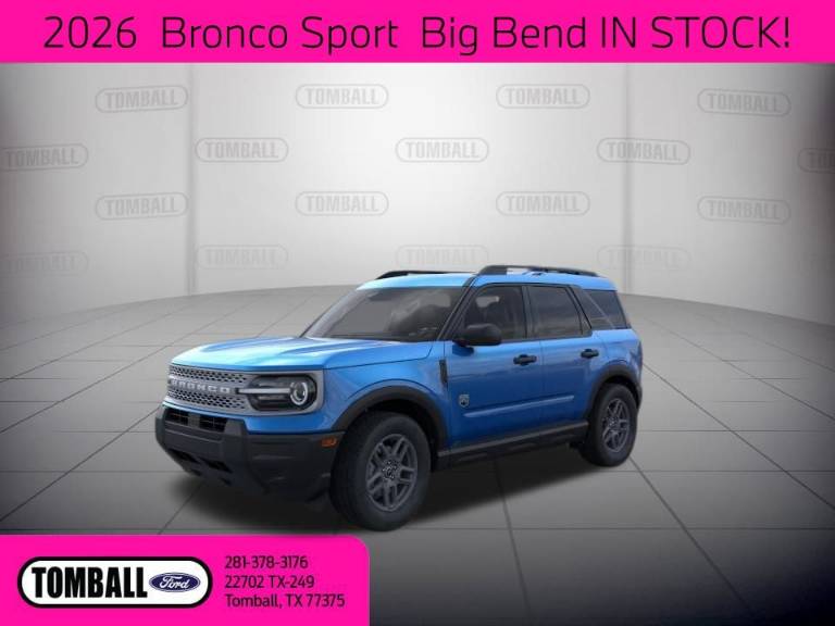 2026 Ford Bronco Sport BIG Bend
