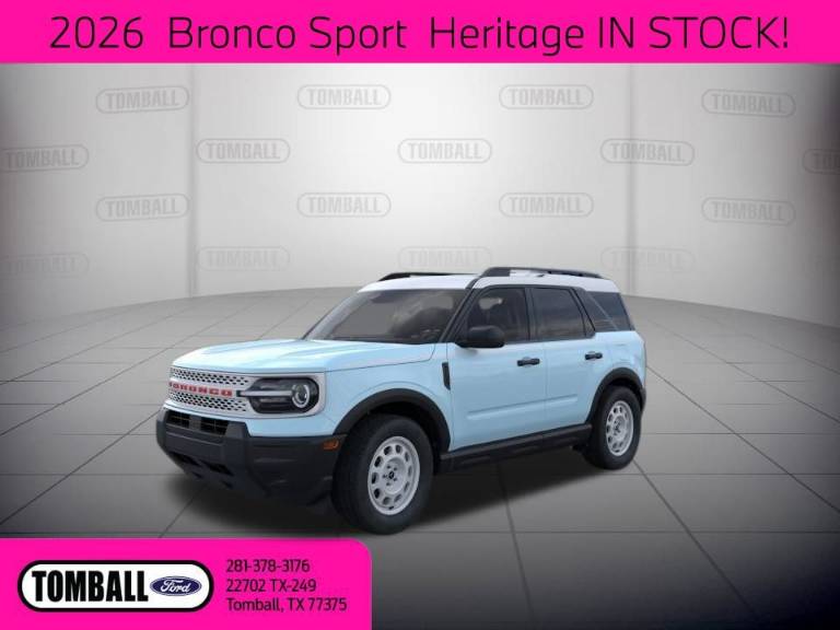 2026 Ford Bronco Sport Heritage