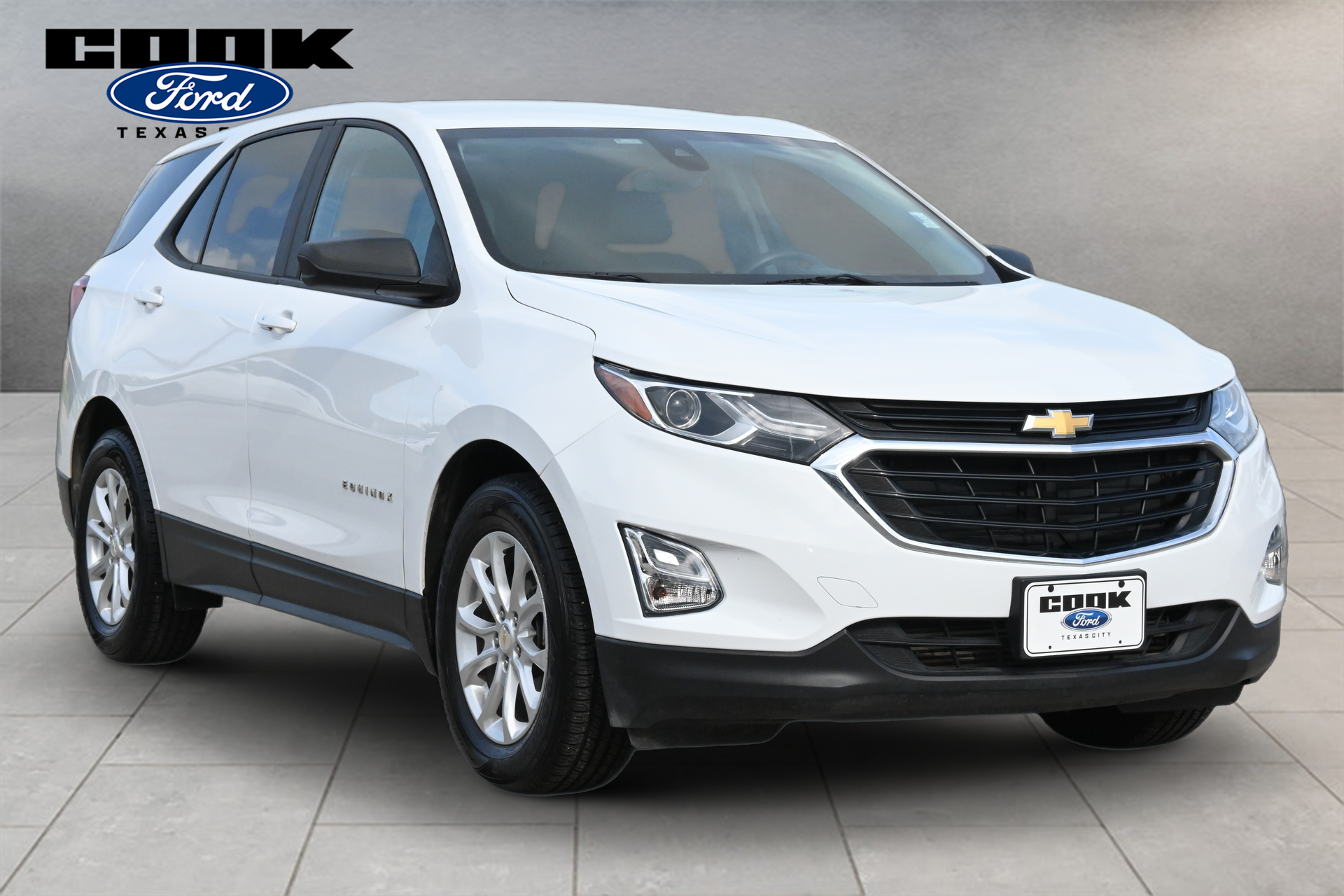 Certified 2020 Chevrolet Equinox LS with VIN 2GNAXFEV8L6155597 for sale in Texas City, TX
