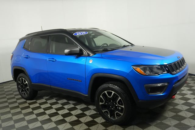 Used 2020 Jeep Compass Trailhawk with VIN 3C4NJDDB8LT146630 for sale in Kansas City