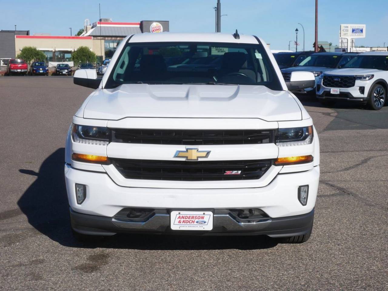 Used 2017 Chevrolet Silverado 1500 LT Z71 with VIN 1GCVKRECXHZ212998 for sale in North Branch, Minnesota