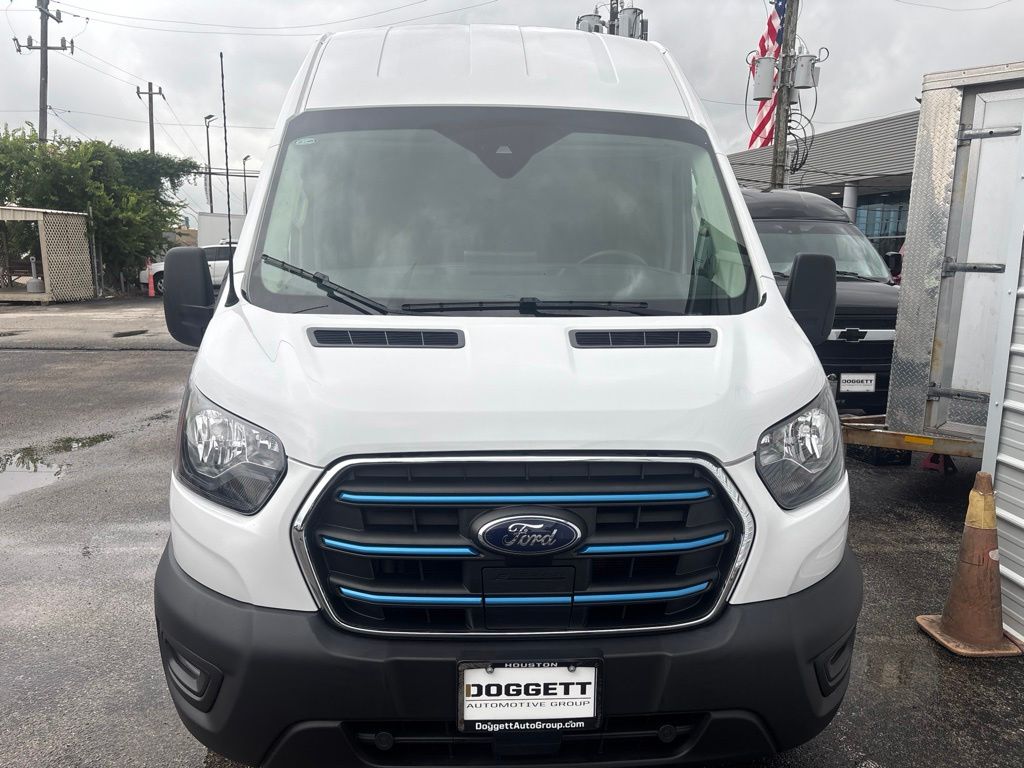 Used 2023 Ford E-Transit Cargo Van Base with VIN 1FTBW3XK3PKA62734 for sale in Houston, TX