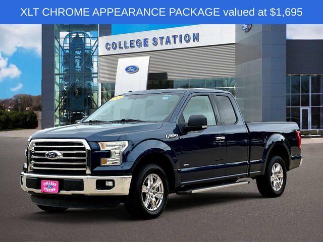 Used 2016 Ford F-150 XLT with VIN 1FTEX1CP8GKD38616 for sale in College Station, TX