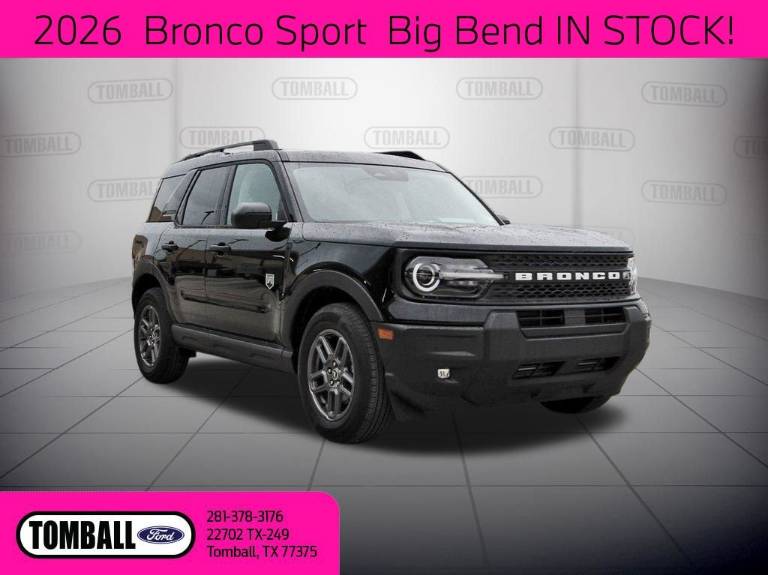 2026 Ford Bronco Sport BIG Bend