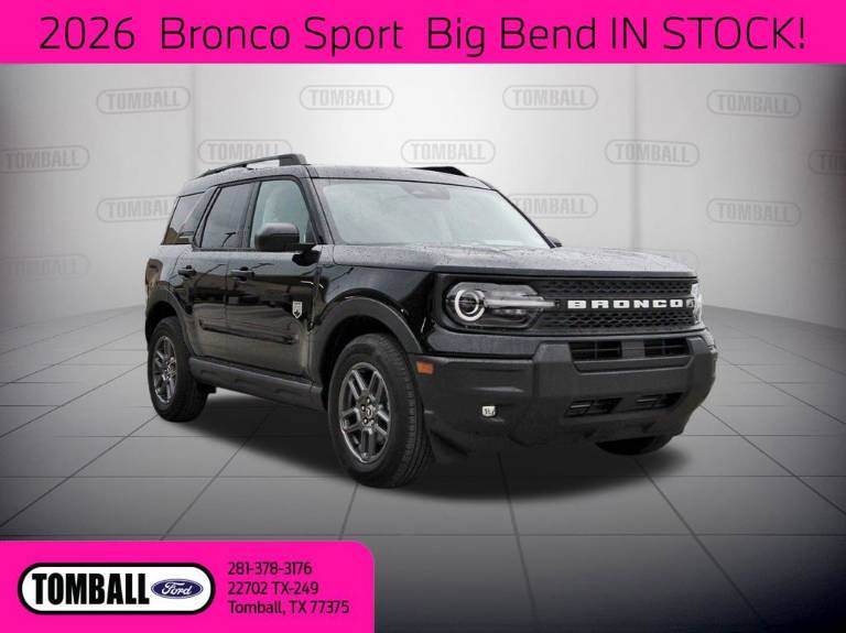 2026 Ford Bronco Sport BIG Bend