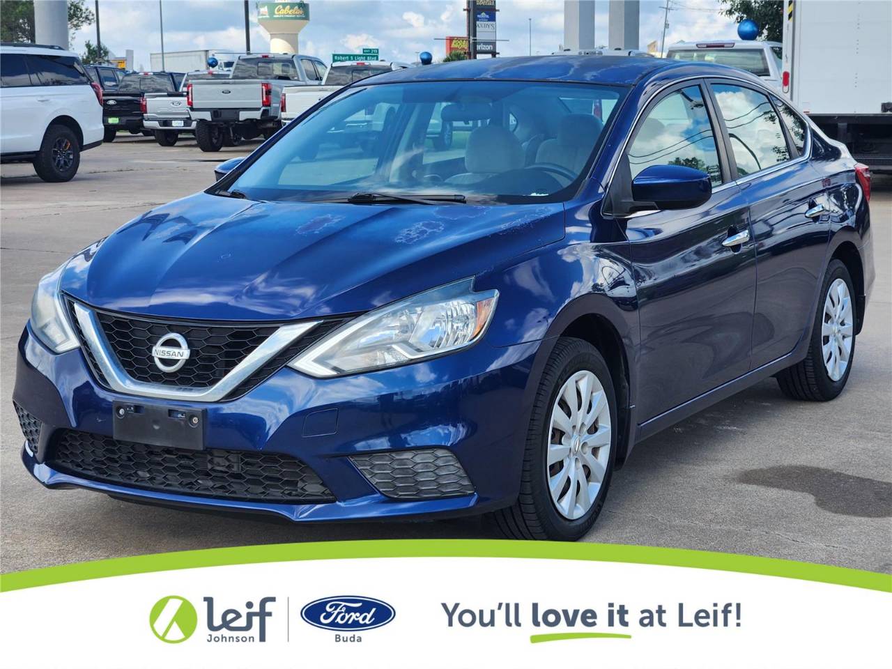 Used 2016 Nissan Sentra SV with VIN 3N1AB7AP6GY245603 for sale in Buda, TX