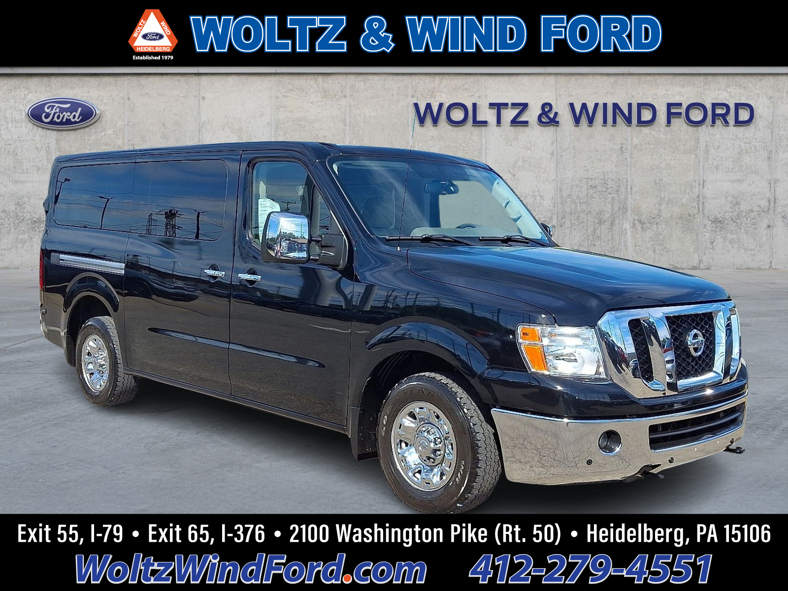 2019 Nissan NV Passenger 3500 HD SL