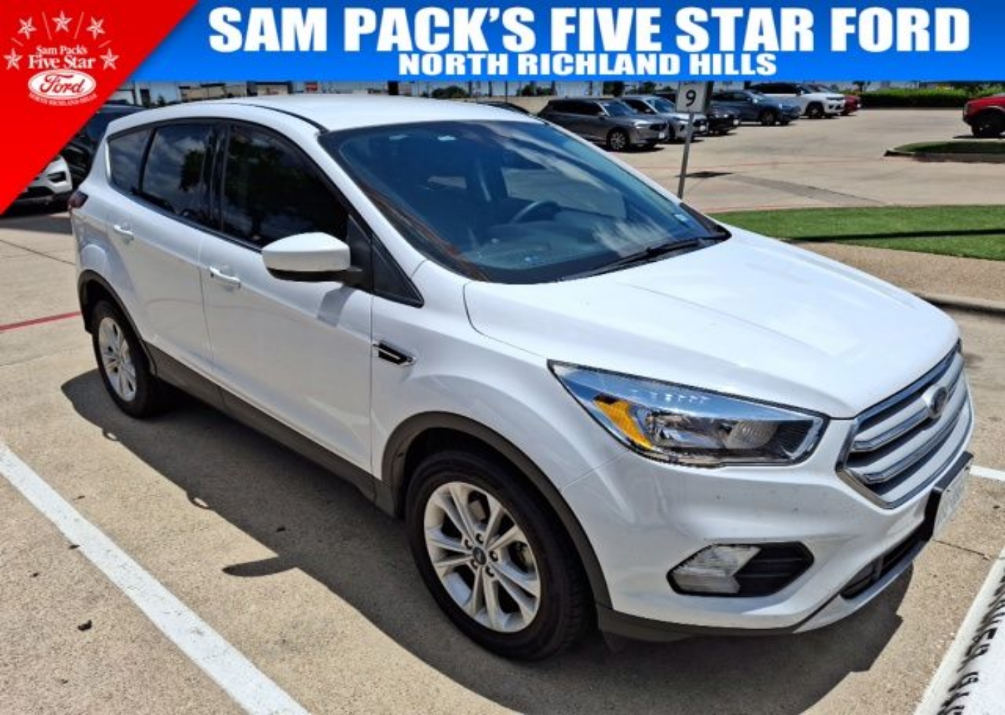 Used 2019 Ford Escape SE with VIN 1FMCU0GD6KUC25444 for sale in North Richland Hills, TX